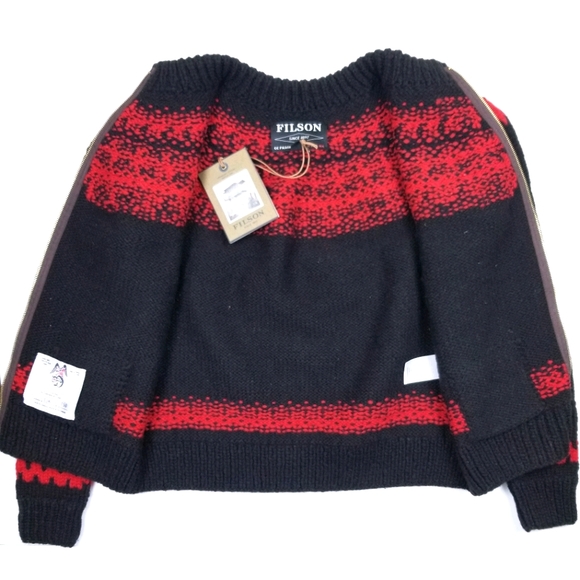 NWT Filson Handmade Eagle Peak Wool Cardigan - Picture 3 of 16